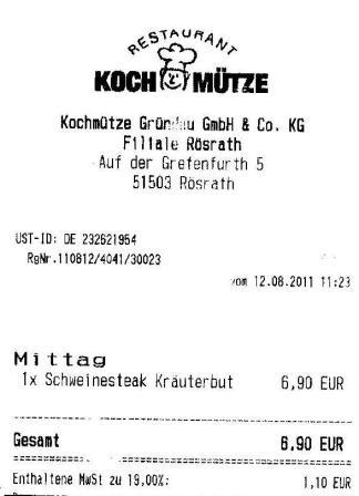 caiu Hffner Kochmtze Restaurant